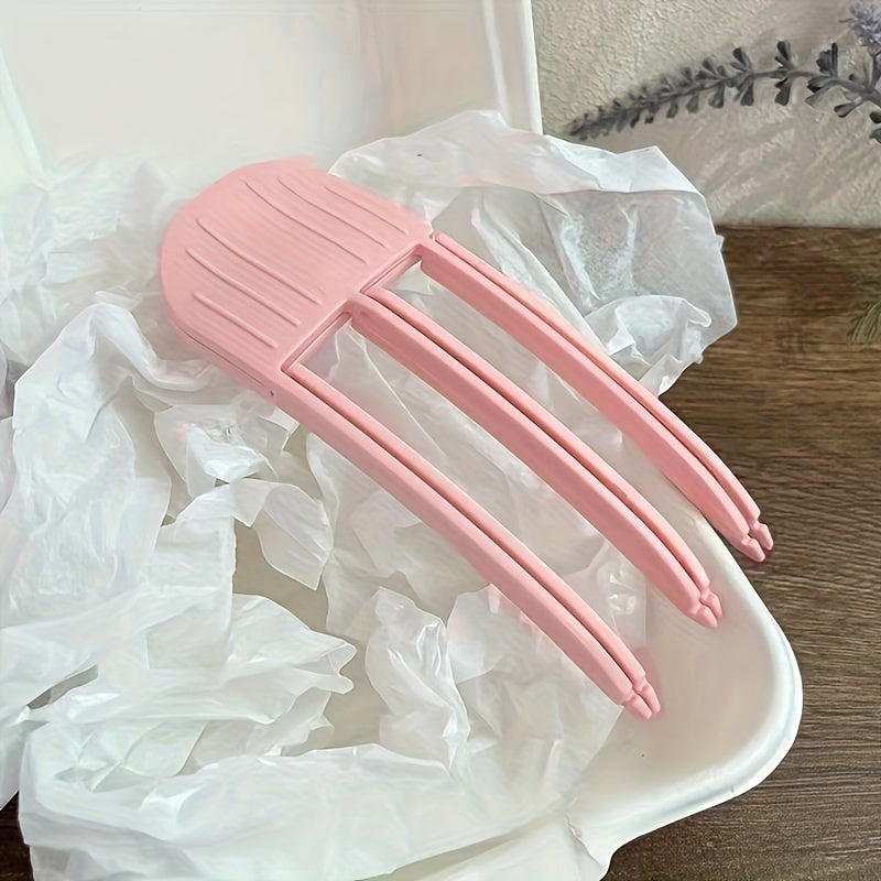 Fluffy Hair Root High Skull Top Wind Plastic Comb Hair Clip Forehead Bangs Styling Artifact Lazy Person Traceless Hair Clip