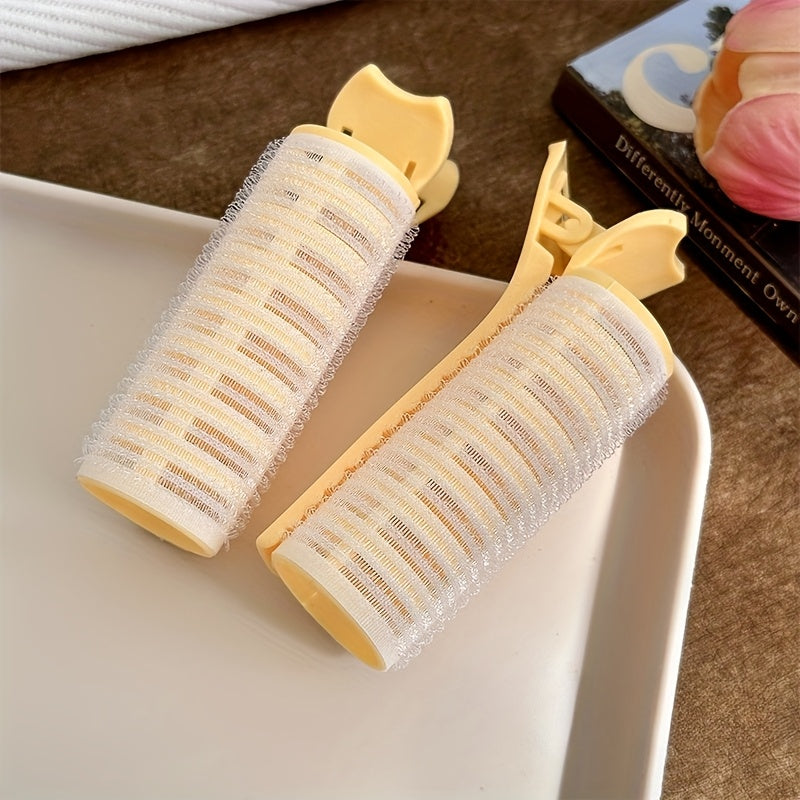 Two Volumizing Root Clips for Hair, a Curling Tool That Adds Volume And Creates Natural Fluffiness Instantly, a Heat-Free Curling Device for Styling, Suitable for Both Long And Short Hair